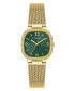 ფოტო #1 პროდუქტის Women's Analog Gold-Tone Stainless Steel and Mesh Watch 32mm