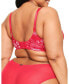 ფოტო #3 პროდუქტის Plus Size Missy Unlined Demi Bra