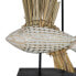 Decorative Figure White Brown Natural Fish 30 x 10 x 40 cm