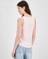 ფოტო #2 პროდუქტის Junior's Super Soft Scoop-Neck Tank