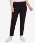 Petite Mid-Rise Pull-On Straight Solar Millennium Tech Ankle Pants