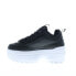 Фото #7 товара Fila Disruptor II Wedge 5CM01842-013 Womens Black Lifestyle Sneakers Shoes