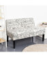 Фото #2 товара Armless Loveseat Sofa Fabric Settee Bench Bed Chair