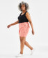 Фото #3 товара Plus Size Comfort-Waist Cargo Shorts, Created for Macy's