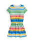Фото #1 товара Платье для малышей Polo Ralph Lauren в полоску из хлопкового джерси