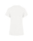 Фото #2 товара Women's White New York Jets Legacy Pep-Up Frankie T-shirt