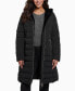 ფოტო #5 პროდუქტის Women's Faux-Fur-Lined Hooded Puffer Coat