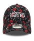 Men's Black Manchester United Floral 9FORTY Adjustable Hat