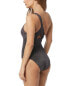 Фото #2 товара Carmen Marc Valvo One Shoulder One-Piece Women's 6