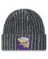 Фото #1 товара Men's Black Minnesota Vikings 2023 Salute To Service Cuffed Knit Hat