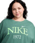 ფოტო #3 პროდუქტის Sportswear Plus Size Cotton Classic T-Shirt