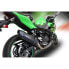 GPR EXHAUST SYSTEMS Furore Evo4 Nero Kawasaki Ninja 400 23-24 Ref:E5.K.174.FNE5 Homologated Slip On Muffler