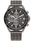 Men's Gunmetal Mesh Bracelet Watch 44mm