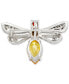Фото #4 товара Брошь Macy's Dragonfly Pin in Silver