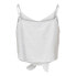 ONLY Caro Strap Linen Blend sleeveless T-shirt
