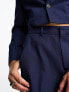 Фото #7 товара ASOS DESIGN wide suit short in navy