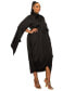 Фото #3 товара Plus Size Tina Tulip Hem Cape Sleeve Pocket Dress