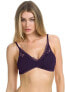 Captured 262457 Women Bikini Top Swimwear Plum Size Medium