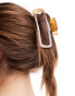 Фото #2 товара ASOS DESIGN XL hair claw in brown