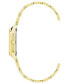 ფოტო #2 პროდუქტის Women's Three Hand Quartz Gold-Tone Alloy Link Bracelet Watch, 24mm