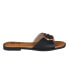 Фото #2 товара Women's Davina Hardware Slide Flat Sandals