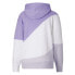 Фото #4 товара Puma Power Cat Hoodie Womens Purple, White Casual Outerwear 67619925