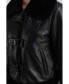 ფოტო #2 პროდუქტის Women's Shearling Jacket, Black