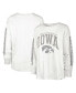 Women's White Iowa Hawkeyes Statement SOA 3-Hit Long Sleeve T-shirt