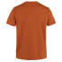 Fjällräven Logo short sleeve T-shirt Terracotta Brown, XS - фото #3