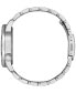 ფოტო #2 პროდუქტის Eco-Drive Men's Weekender Stainless Steel Bracelet Watch 43mm