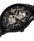 ფოტო #2 პროდუქტის Unisex Swiss Automatic True Black High-Tech Ceramic Bracelet Watch 40mm