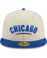 Фото #4 товара Головной убор мужской New Era белый Chicago Cubs из вельвета Classic 59FIFTY