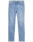 Фото #1 товара Kid Light Blue Wash Super Skinny-Leg Jeans 12S