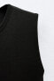 Фото #15 товара Платье миди с фигурным вырезом на груди ZARA
