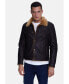 Фото #1 товара Men's Casual Jacket, Washed Brown With Ginger Wool