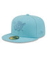 Фото #1 товара Головной убор мужской New Era Легкий голубой Pittsburgh Pirates Color Pack 59Fifty Fitted Hat