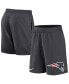 ფოტო #1 პროდუქტის Men's Anthracite New England Patriots Stretch Performance Shorts