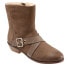 Фото #2 товара Softwalk Rayne S2057-069 Womens Brown Leather Zipper Casual Dress Boots 7.5