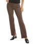 Фото #1 товара Lanston Slit Straight Leg Pant Women's Brown Xs