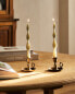 Small gold candlestick