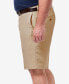 Фото #3 товара Men's Big & Tall Cool 18 PRO® Classic-Fit Stretch Flat-Front 9.5" Shorts