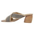 Фото #3 товара VANELi Levya Slide Womens Beige Casual Sandals 305271