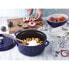 Фото #5 товара Zwilling STAUB LA COCOTTE - Casserole baking dish - Round - Cast iron - Ceramic - Gas - Halogen - Induction - Sealed plate - Blue - Enamel