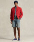 Фото #4 товара Men's 8-Inch Vintage Classic Fit Denim Shorts
