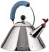 Фото #4 товара Чайник Alessi Bird Kettle Classic, из нержавеющей стали 18/10, с ручкой и птичьим свистком.