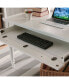 Фото #5 товара Cottage White Turned leg Laptop Desk with Center Drawer