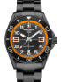 Фото #1 товара Наручные часы FENKOO Men's Military Watch Quartz Calendar Dual Time Zones Stainless Steel Band Wrist Watch Gold.