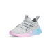 Фото #2 товара Puma One4all Fade Lace Up Toddler Girls Grey Sneakers Casual Shoes 37810905