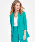 Фото #6 товара Women's Menswear Blazer, Created for Macy's