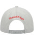 ფოტო #5 პროდუქტის Men's Gray Chicago Bulls Hardwood Classics Tonal Snapback Hat